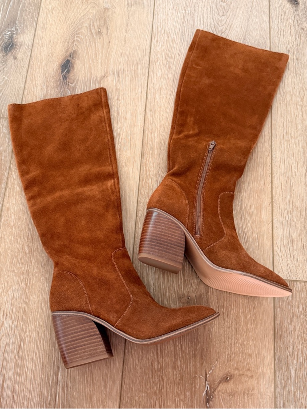 Steve Madden Suede Boots Size 6.5